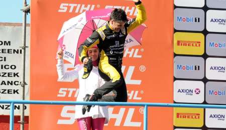 Spataro festejó en el "Templo de la Velocidad"