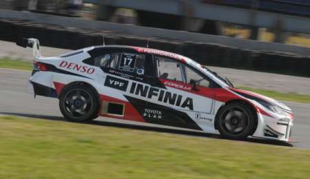 Rossi y Santero empataron en el entrenamiento