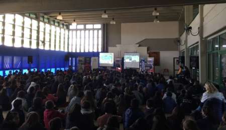 Súper TC2000 va a la Escuela pasó por Rosario del Tala