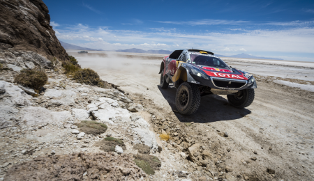 Peterhansel el mejor entre los Autos