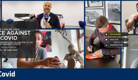 COVID-19: la impresionante subasta que impulsa la FIA