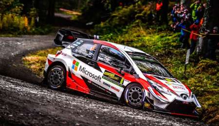 Ott Tanak ganó en Gales y acaricia el título del WRC