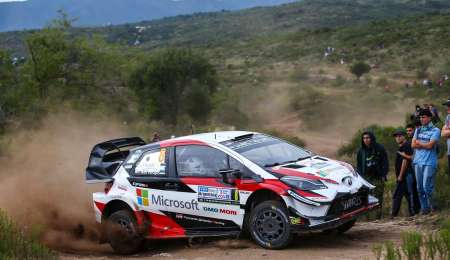 Tanak tomó las riendas del Rally de Argentina