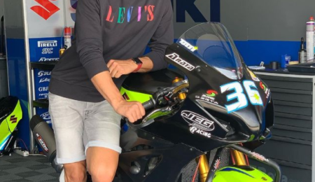 Día de entrenamientos para los argentinos en Aragón