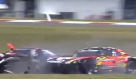 Fuerte piña en Concepción del Uruguay