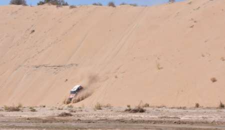 Caídas y golpes en el Desafío Ruta 40