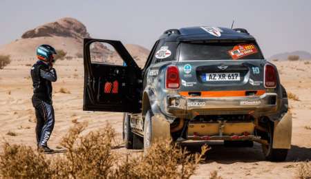 Abandono para Terranova en el Dakar 2021