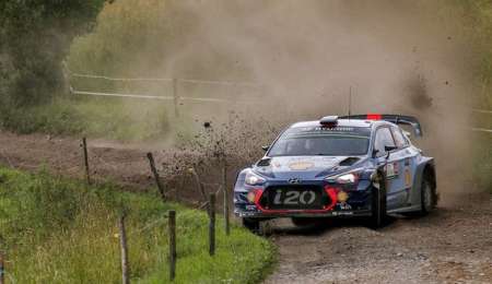 Neuville lideró el 1-2 de Hyundai en Polonia