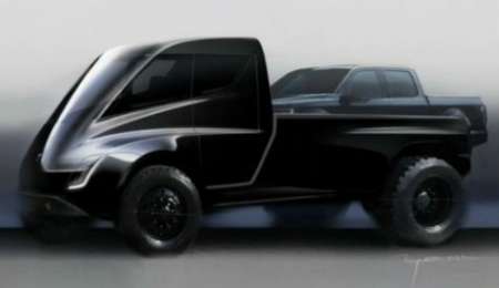 Los detalles de la pick up de Tesla 