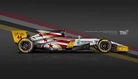 ¿Cómo sería un F1 según los colores de su casco?