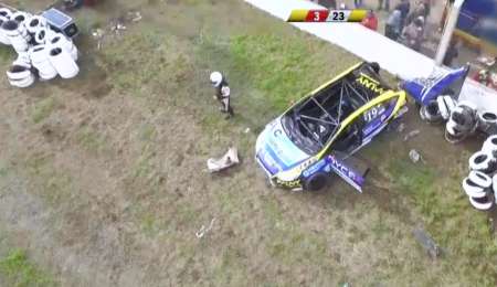 Multiple choque en la Clase 3