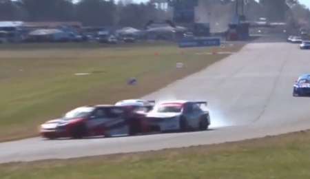 El momento que Altuna perdió la carrera en Olavarría