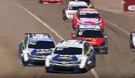 El encontronazo de los Chevrolet