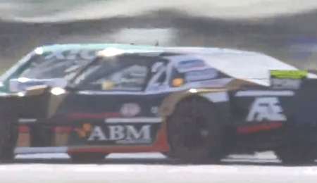 El toque entre Canapino y Ledesma en la segunda serie