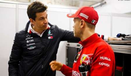 Hasta Toto Wolff habla de Ferrari