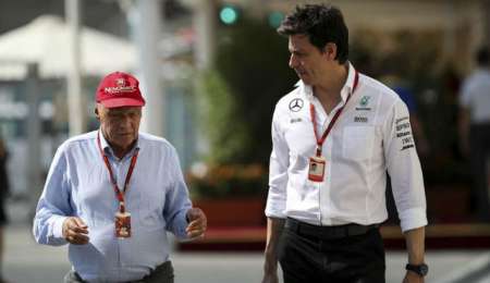 Toto Wolff se despide de su guía y amigo Niki Lauda