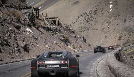 Última etapa Bugatti Grand Tour Chile-Argentina 2017