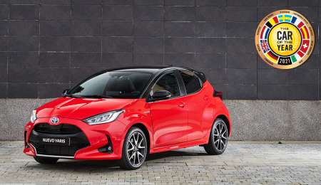 Toyota Yaris es el auto del año en Europa 2021