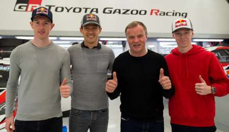 Toyota renovó su alineación de pilotos para 2020