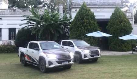 La exigente travesía rural con la Toyota Hilux