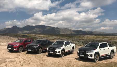 Toyota testea la Hilux GR Sport en caminos del Rally Mundial