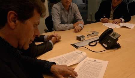 Traverso y la AAV dan el primer paso para recuperar el Gálvez