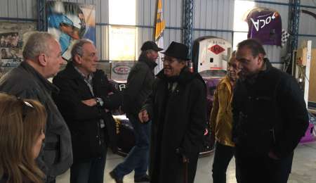 Traverso y Ramallo en homenaje a Cabalén