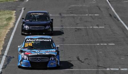 Rolo Ortega hizo el mejor tiempo en el Top Race Junior