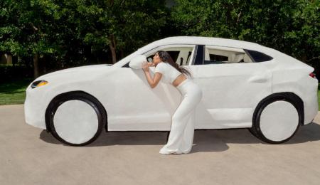 El singular Lamborghini de Kim Kardashian
