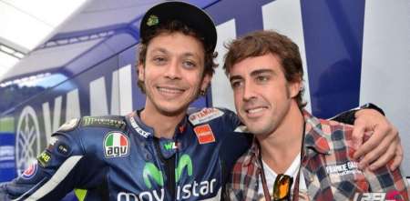 Alonso se inspira en Valentino