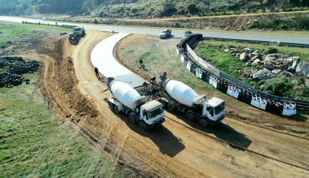 Balcarce: Culminan trabajos en la variante Juan Manuel Bordeu