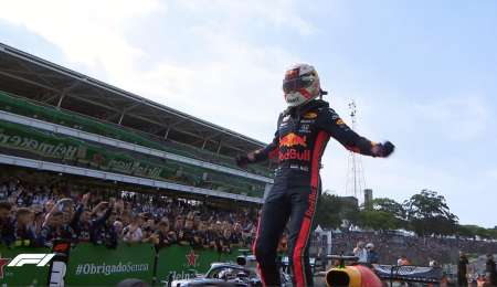 Verstappen brilló y le ganó el duelo a Hamilton en Brasil