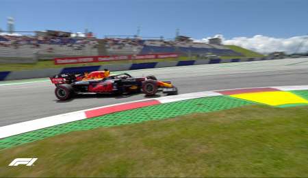 Max Verstappen le dio la pole a Red Bull en su circuito