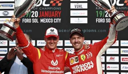 Vettel y un sabio consejo para Mick Schumacher