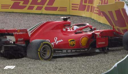 El despiste que le costó el triunfo a Vettel en Alemania 2018