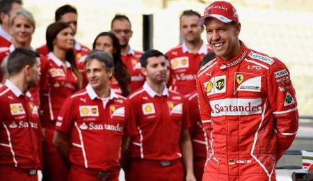 La carta de Vettel para el equipo Ferrari