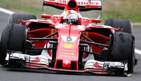 ¿Por qué se rompió el neumático de Vettel en Silverstone?