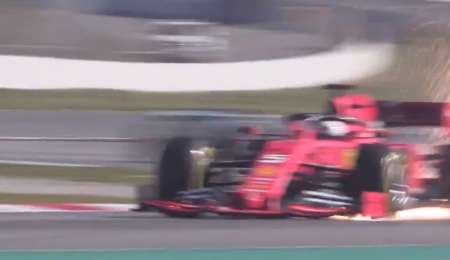 La Fórmula 1 publicó el video del accidente de Vettel