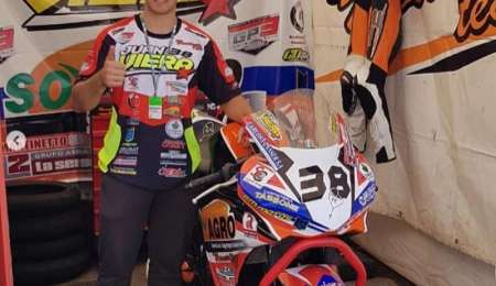 Viera regresa al argentino con moto nueva