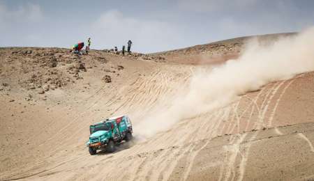 Camiones: complicada cuarta etapa para Villagra