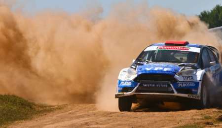 Villagra, navegado por Virginia Klus, ganó la apertura del Rally