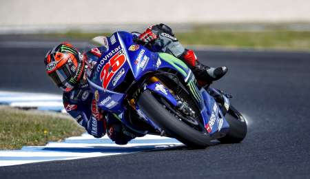 Viñales cerró los ensayos al frente