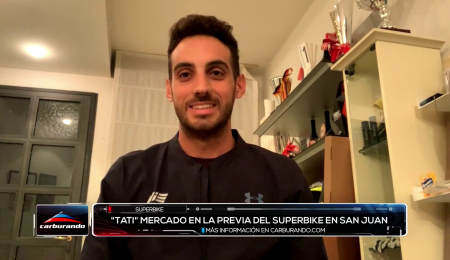 "Tati" Mercado pasó por Agenda Carburando antes del WorldSBK