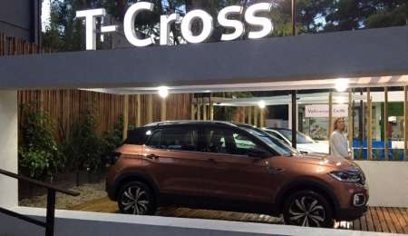 Volkswagen abrió el stand de Cariló con la flamante T-Cross