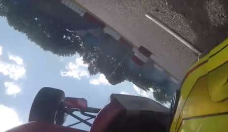 El vuelco de Bastidas en Buenos Aires a bordo