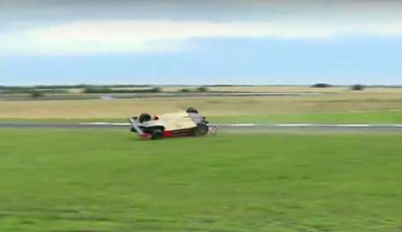 Impactante vuelco en la Fórmula Renault Plus