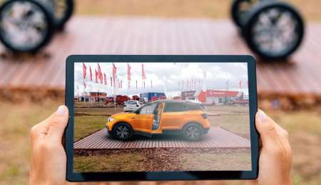 Volkswagen exhibe “el auto invisible” en Expoagro