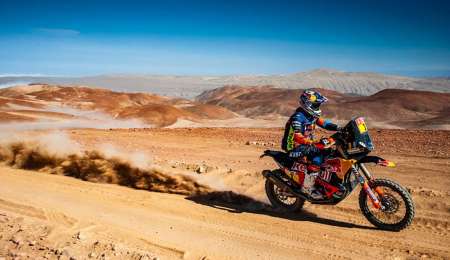 Walkner se quedó con la etapa y Price es puntero