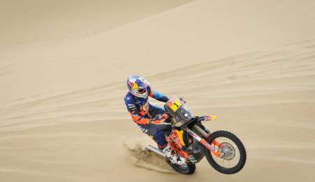 La segunda etapa de motos fue para Walkner