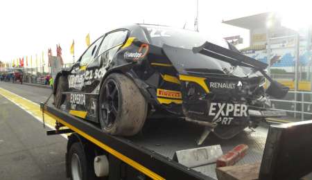 Impactante accidente de Ledesma en Buenos Aires